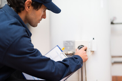 Technician at work
